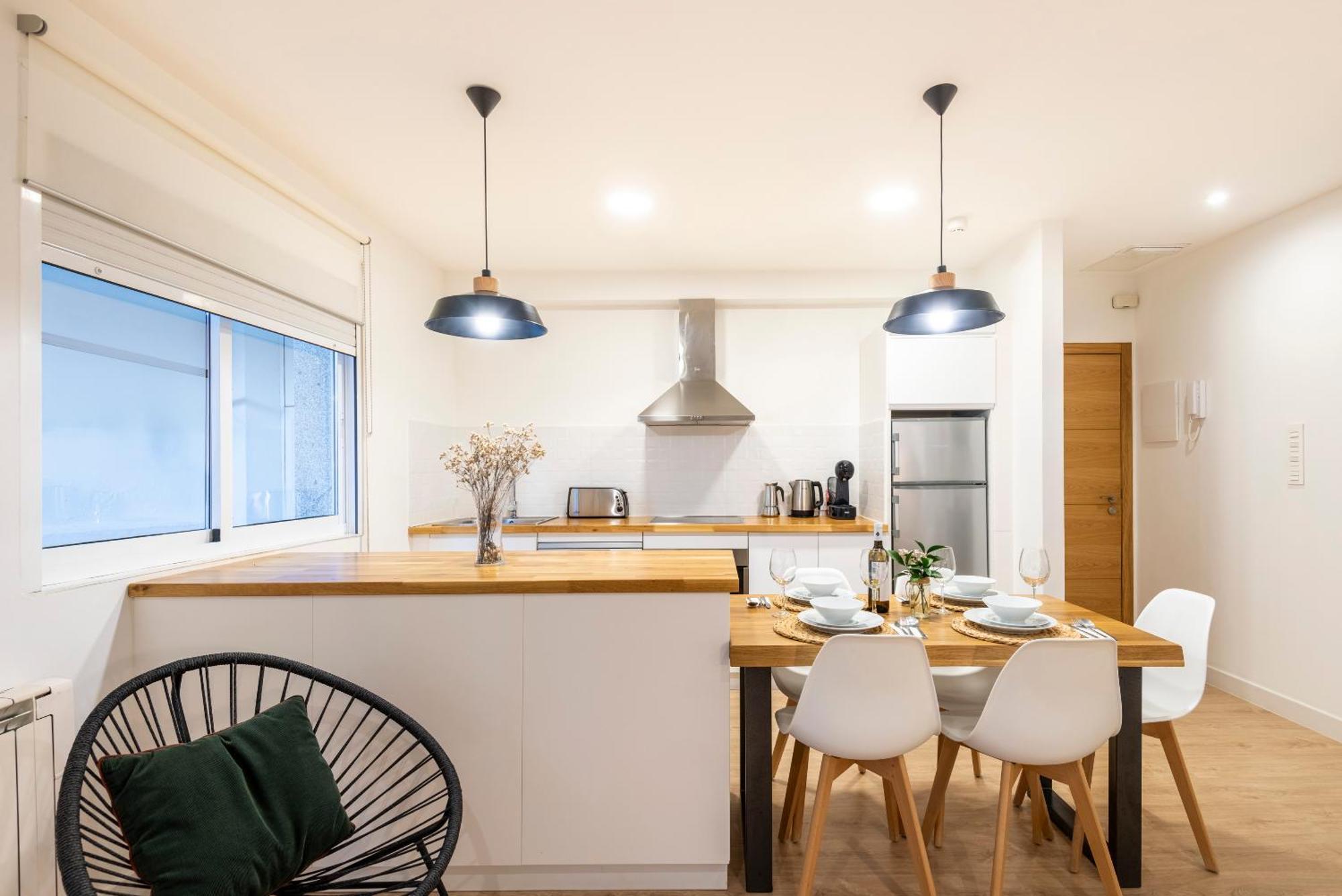 Apartamento A 140 M Playa Canelinas- 2 Habit. 4-6 Pax Sanxenxo Exteriör bild