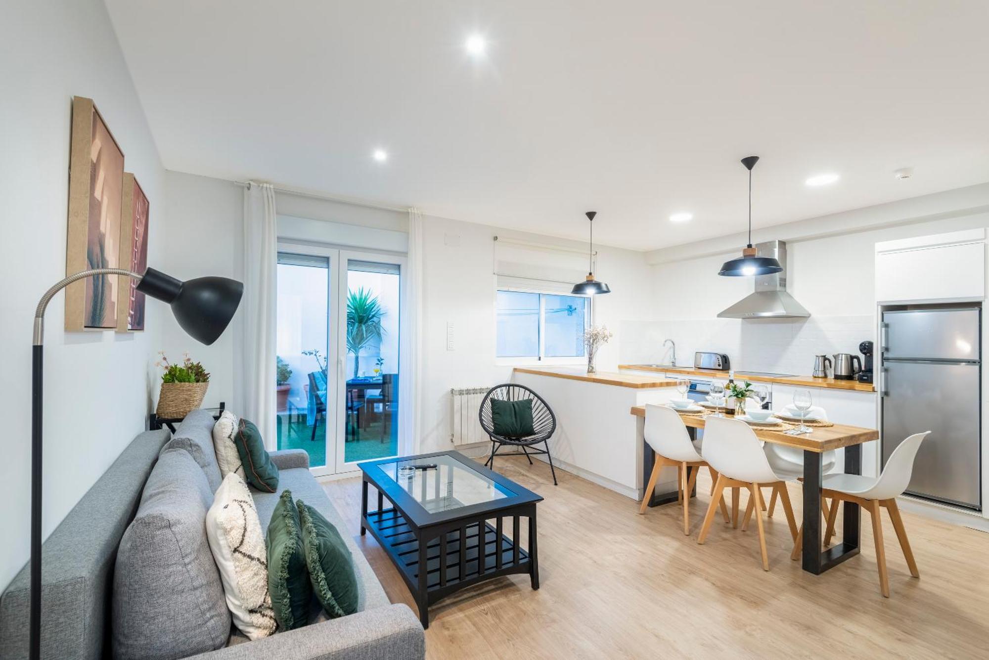Apartamento A 140 M Playa Canelinas- 2 Habit. 4-6 Pax Sanxenxo Exteriör bild