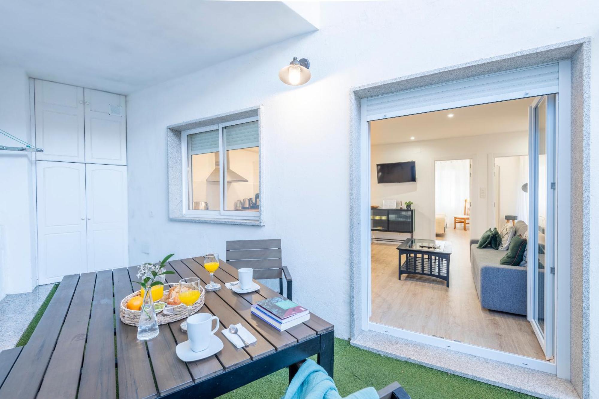 Apartamento A 140 M Playa Canelinas- 2 Habit. 4-6 Pax Sanxenxo Exteriör bild